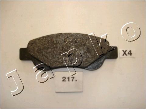 Brake Pad Set, disc brake 50217